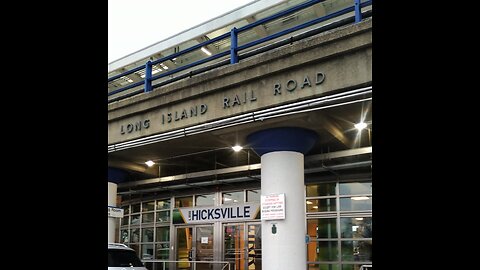 MTA LIRR Hicksville NY station/waiting room & elevator