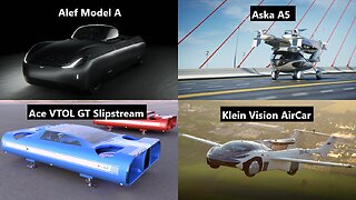 Flying Car Comparison, Real Prototypes, Not Science Fiction Anymore