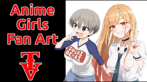 Fan Art of Anime Girls Gets Attacked #anime #animegirls