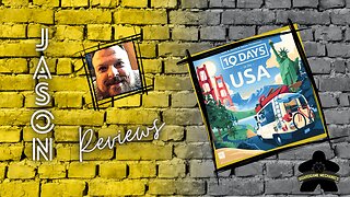 The Boardgame Mechanics Review 10 Days in the USA