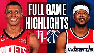 Houston Rockets vs. Washington Wizards Full Game Highlights | Apr 9 | 2022-2023 NBA Season