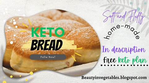 Homemade Sugar-Free Keto Bread Recipe | Low-Carb Baking (diabetes)