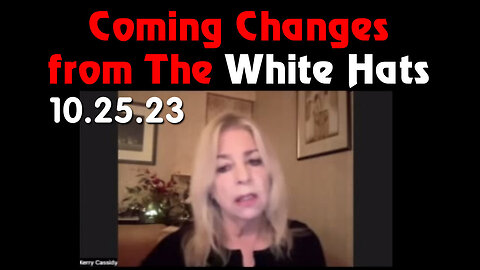 Kerry Cassidy Latest Update - White Hat Intel 10.25.2023