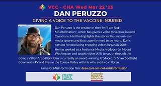 Dan Peruzzo - Giving a Voice to the Vaccine Injured