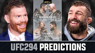 UFC 294 PREDICTIONS!!! | Round-Up w/ Paul Felder & Michael Chiesa 👊