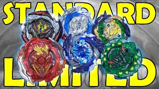 BEYS LIMITADOS derrotam BEYS DB? | Batalha de Decks 3on3 | Beyblade Burst Limitado vs Formato Padrão