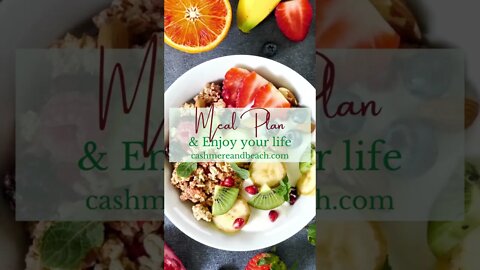 Meal planning the fun way. #wellness #mealplanning