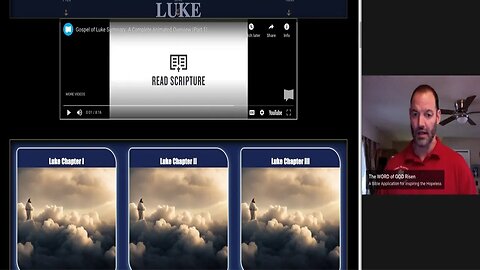 The Gospel according to Luke: The WORD of GOD Risen, A bible App, Introduction to LUKE.
