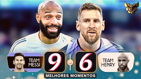 THIERRY HENRY AND HAT-TRICK BY MESSI LEAVING DEFENDER WITHOUT FATHER OR MOTHER + BICYCLE GOAL