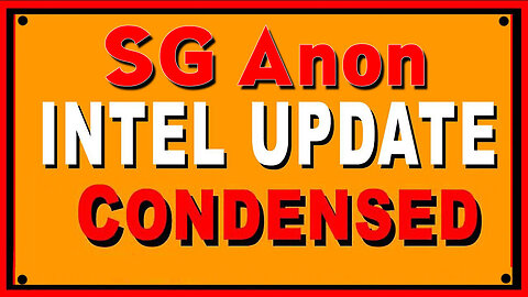 SGAnon Intel Update Condensed: White Hat Operations..