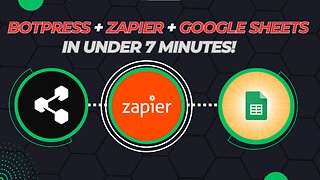 Build a Botpress Chatbot that Syncs Customer Data to Google Sheets with Zapier in Under 7 Minutes!