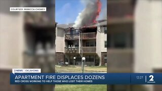 Dozens lose homes in Muskogee apartment fire