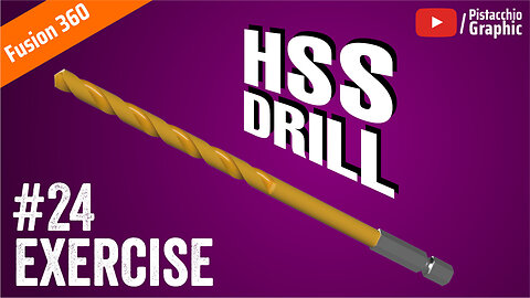 #24 Drill HSS| Fusion Wednesday | Pitacchio Graphic