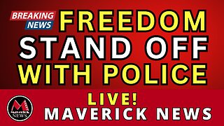 Maverick News LIVE | STAND OFF - Police Vs. Axe The Tax Protesters
