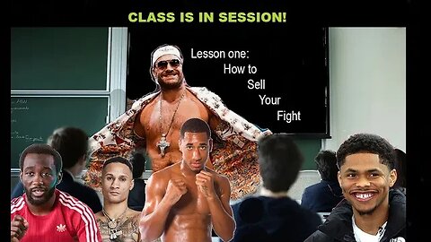 (S#!T Talk University!) Tyson Fury teaches American Black fighters how to save the sport of boxing.