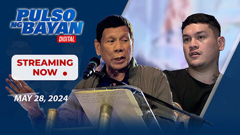 LIVE | Pulso ng Bayan kasama sina Admar Vilando at Jade Calabroso| May 28, 2024