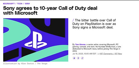 LDG Podcast Episode #78 Clip: Sony agrees to 10 year deal of Call Of Duty with Microsoft