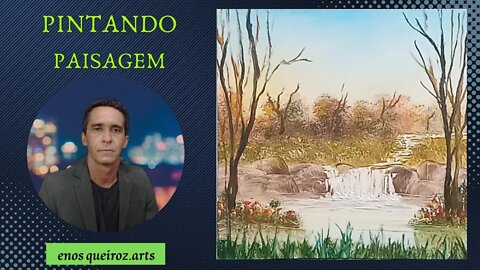 ✅[ARTE] Pintura paisagem [Painting Landscape Tile Art]