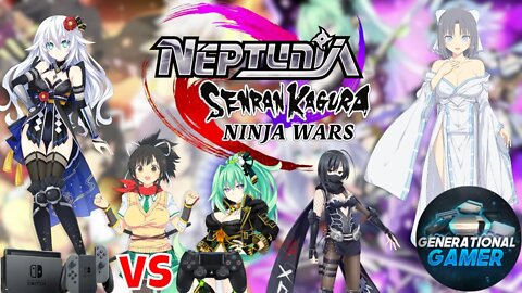 Neptunia x Senran Kagura: Ninja Wars - PS4 vs Nintendo Switch