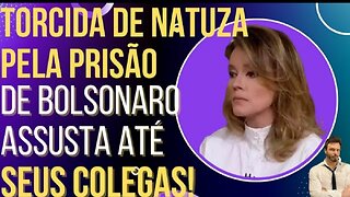 GLOBO GARBAGE JOURNALIST GETS OUT OF CONTROL, HOPES FOR BOLSONARO'S ARREST AND SCARES HIS COLLEAGUES