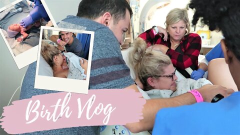 EMOTIONAL BIRTH VLOG | UNEXPECTED EARLY LABOR & DELIVERY