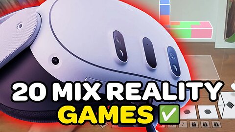 Mixed Reality Meta Quest 3 - Play These Games On Your Quest 3!