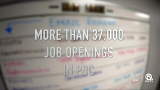 More jobs available in Palm Beach County than people unemployed