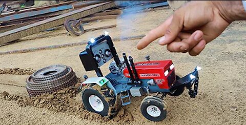 How to make mini Tractor at Home