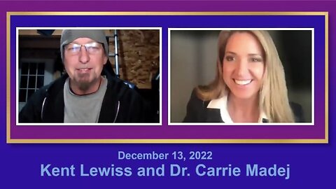 Dr Carrie Madej interviewing Kent Lewiss - new financial system & solutions - December 13, 2022