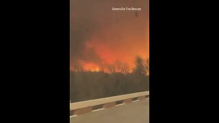 Fire 🔥 in Texas grows to an alarming 800 square miles