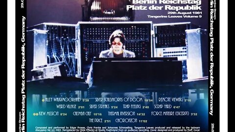 Tangerine Leaves Volume 9: Berlin 1981 Tangerine Dream