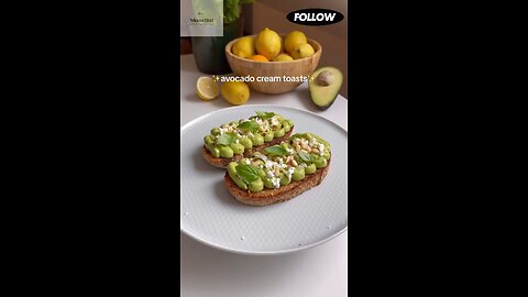 Avocado Cream Toast | Avocados | Quick Recipes