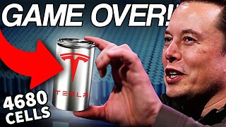 GAME OVER! Tesla's INSANE NEW 4680 Battery Technology is UNBEATABLE!