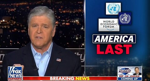 Hannity: Stop Funding These Globalist Organizations!
