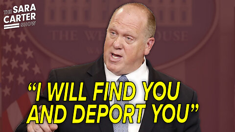 Tom Homan: Illegal Migrants Should Not Get Too Comfortable