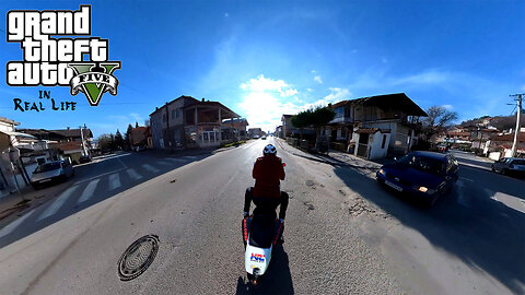 GTA in Real Life | Cinematic Riding Motorcycle【4K】Honda cbr 1000rr | Insta360 X2