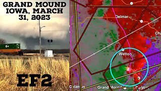 MASSIVE EF2 Tornado In Iowa