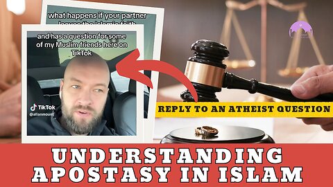 Reaction to an Atheist asking: What happens if one partner in marriage leaves Islamic faith?