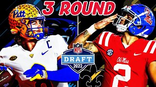 3 Round 2022 NFL Mock Draft