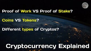 Proof of Work VS Proof of Stake | Coins VS Tokens | Categorizing Cryptos