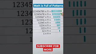 multiplication patterns trick