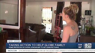 Home of four-year-old battling cancer destroyed by floods