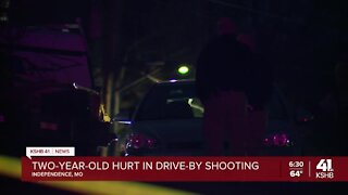 2-year-old injured in Independence drive-by shooting