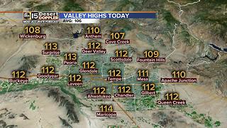 Breezy days ahead in the Valley