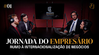 A JORNADA do EMPRESÁRIO Rumo à INTERNACIONALIZAÇÃO de Negócios | Podcast BLINDANDO SEUS NEGÓCIOS #01