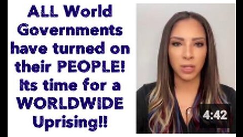 ALL World governments have turned on their PEOPLE!