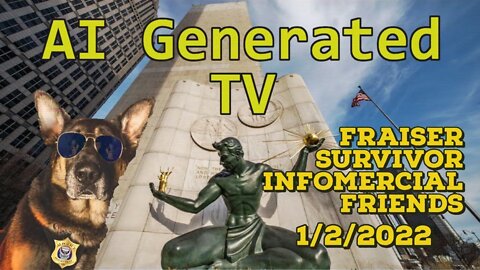 AI Generated Fraiser, Survivor, Infomercial, and FRIENDS | AIGTV #7