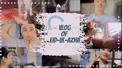 Vlog of EID-UL-AZHA |vlog| taniya |