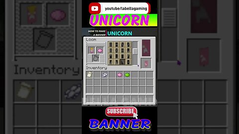 Unicorn Banner | Minecraft