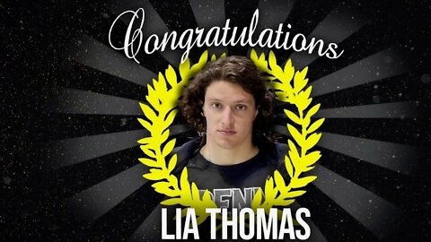 Congratulations Woman of the Year: Lia Thomas